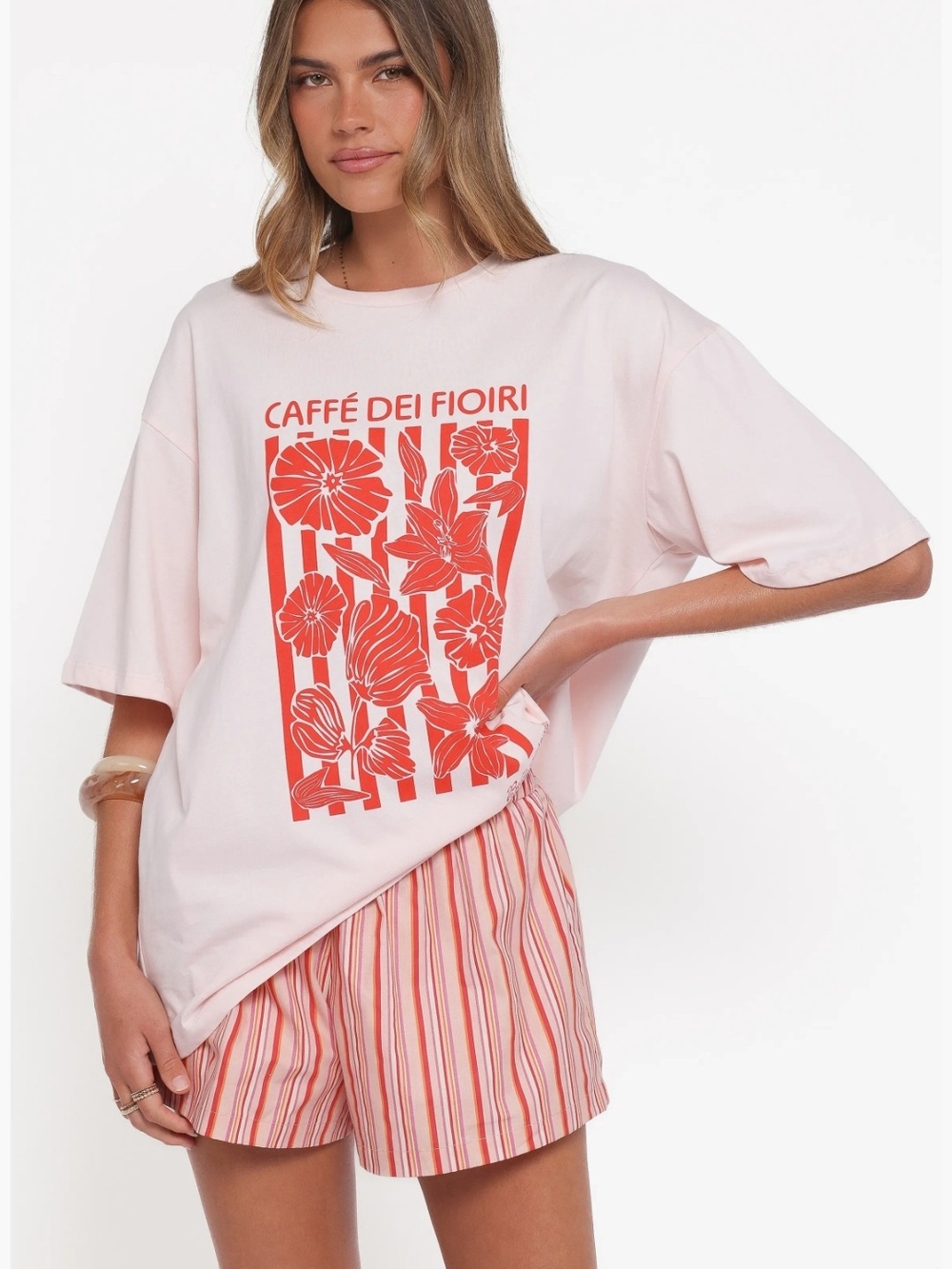 Petal And Pup Floral Graphic Tee